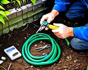 Gartenschlauch reparieren: So geht’s ganz einfach