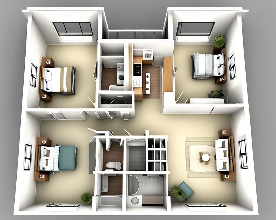 Grundrissgestaltung im Immobilienkauf