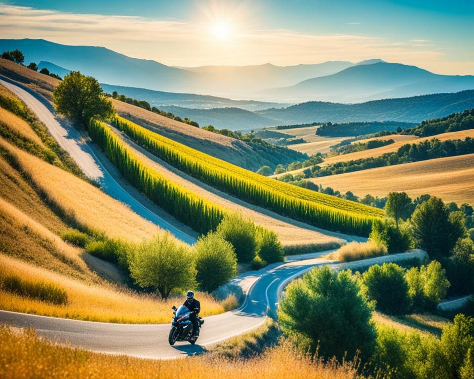 Motorradrouten Provence