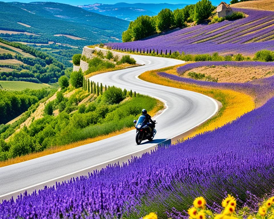 Motorradtouren durch Frankreich: Von der Provence bis zur Côte d'Azur