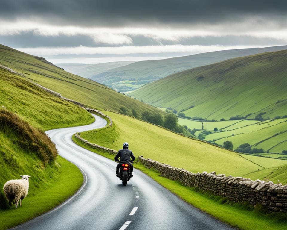 Motorradtouren durch Wales: Entdecken Sie das grüne Herz Großbritanniens