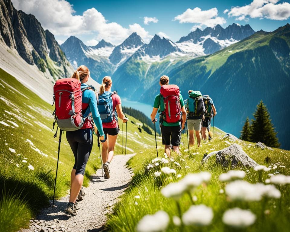 Outdoor-Aktivitäten in den österreichischen Bergen