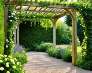 Pergola bepflanzen: Kletterpflanzen für Schatten und Schönheit