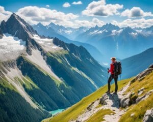 Wandern in den Alpen: Schweiz, Österreich und Deutschland