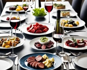 Wein- und Speisekombinationen für Genießer