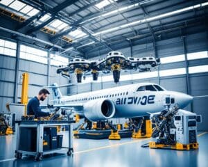 Wie künstliche Intelligenz die Wartung von Flugzeugen automatisiert