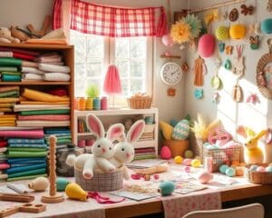 Basteln und Nähen: Kreative Ideen für Ostergeschenke