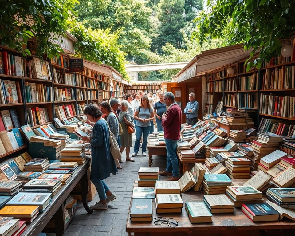 Bücherflohmärkte