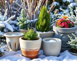 Frostsichere Pflanzgefäße: Schützen Sie Ihre Pflanzen im Winter