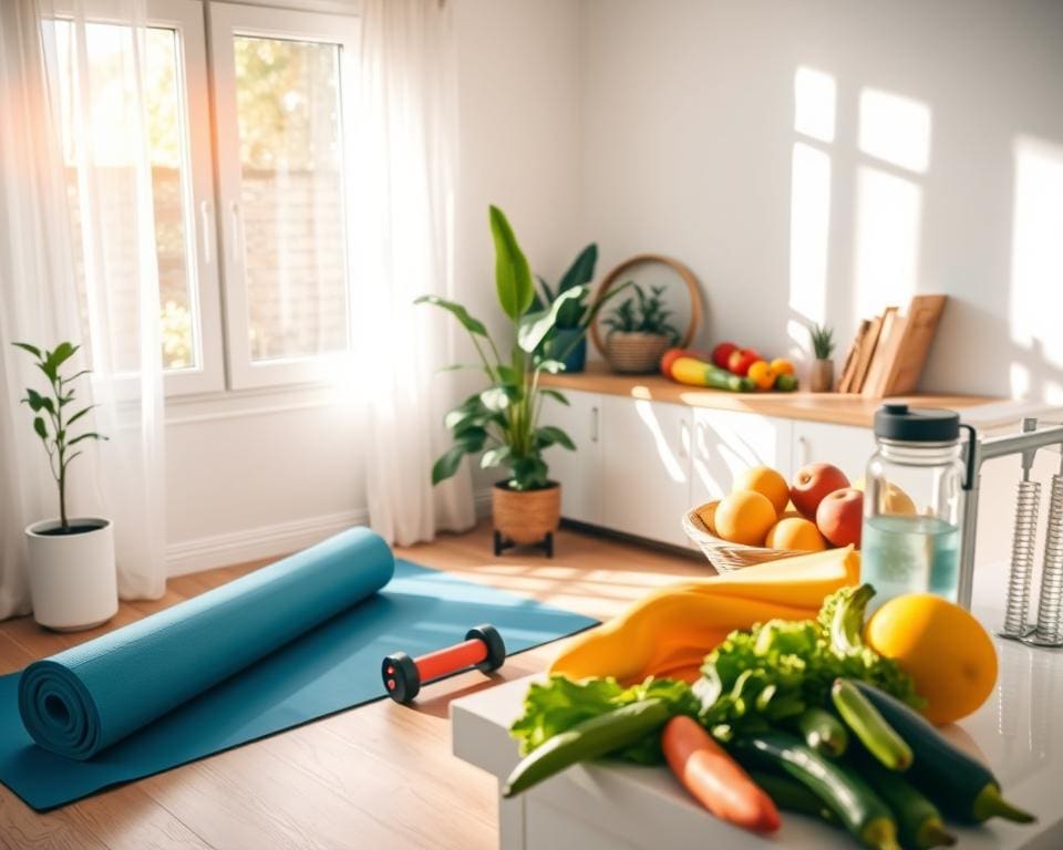 Gesund und fit Tipps für zu Hause