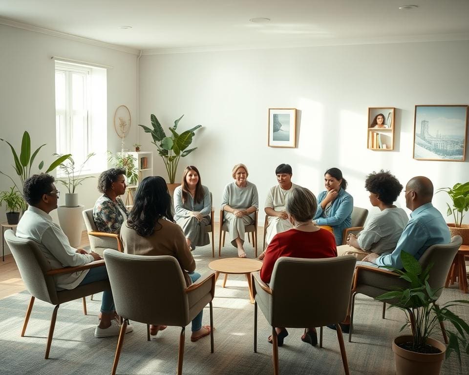 Gruppentherapie - Unterstützung durch Gruppentherapie