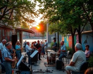 Jazz und Kunst in Madison, Wisconsin