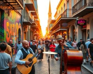 Jazz und Kunst in New Orleans, Louisiana