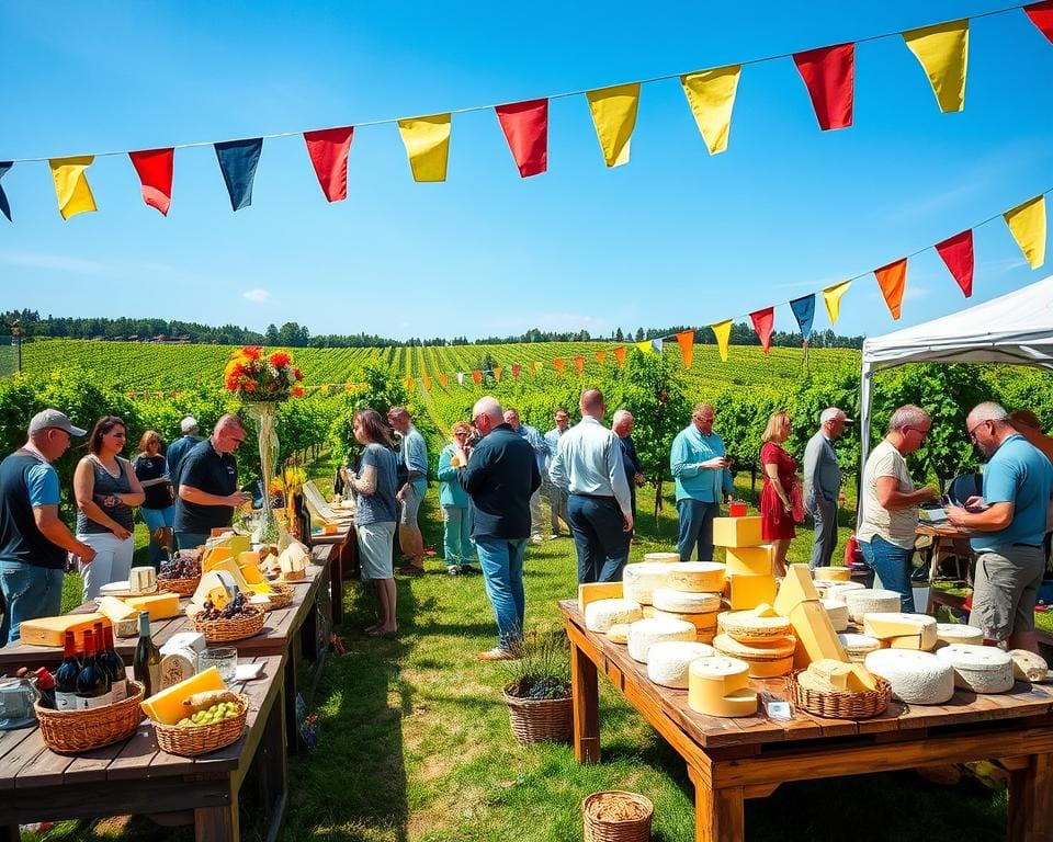 Käsefest und Weinverkostung Events in Deutschland