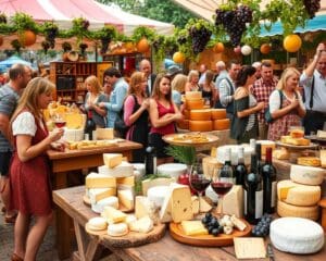 Kulinarische Festivals: Vom Käse bis Wein