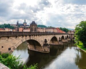 Mittelalterliche Brücken in Prag, Tschechien