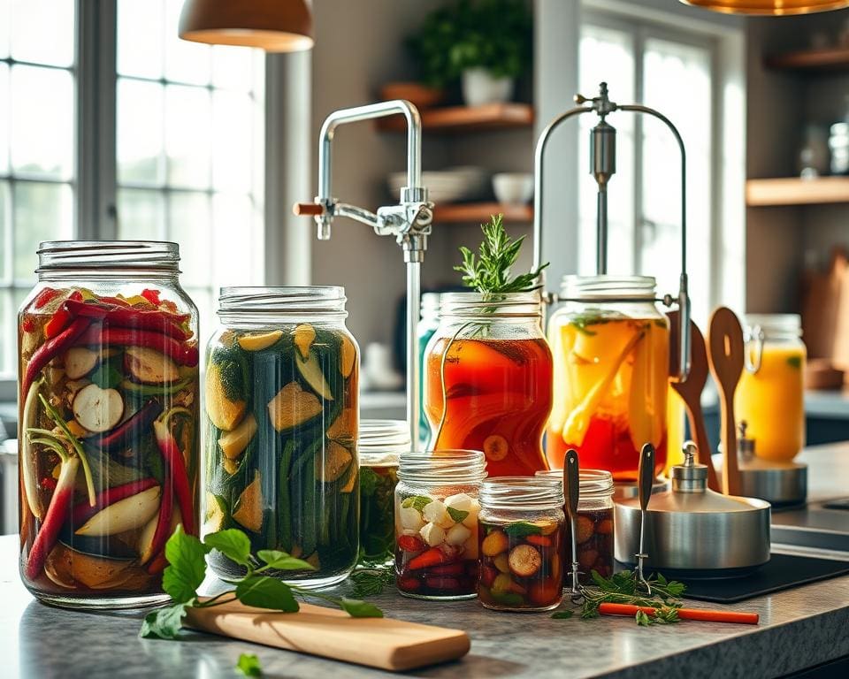 Moderne Gourmet Fermentierung