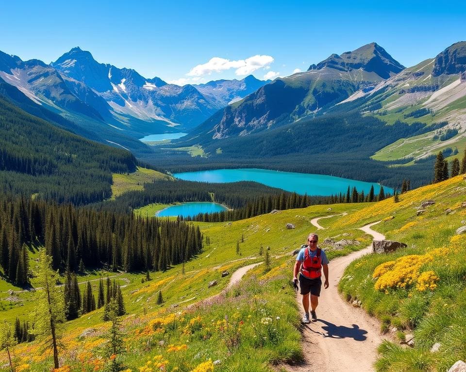 Natur und Parks im Kootenay-Nationalpark, Kanada