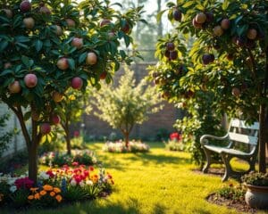 Obstbäume für kleine Gärten: Sorten und Pflege im Überblick