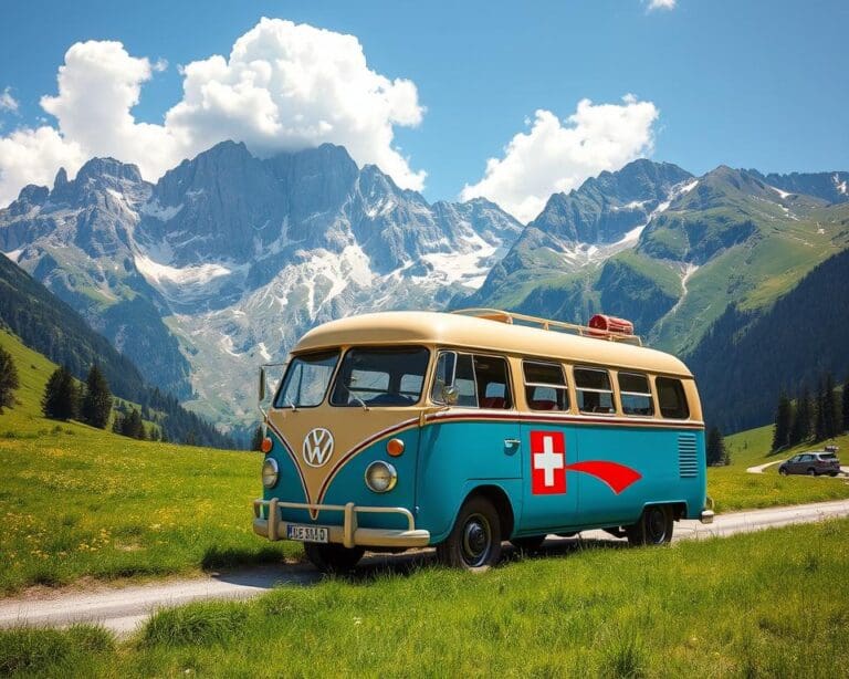 Oldtimer Postauto Schweiz