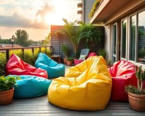 Outdoor-Sitzsäcke: Bequem und wetterfest für Ihre Terrasse