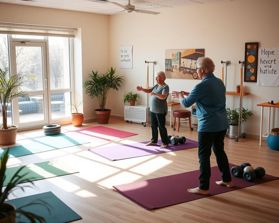 Physiotherapie und Bewegungstherapie zur Förderung der Selbstständigkeit