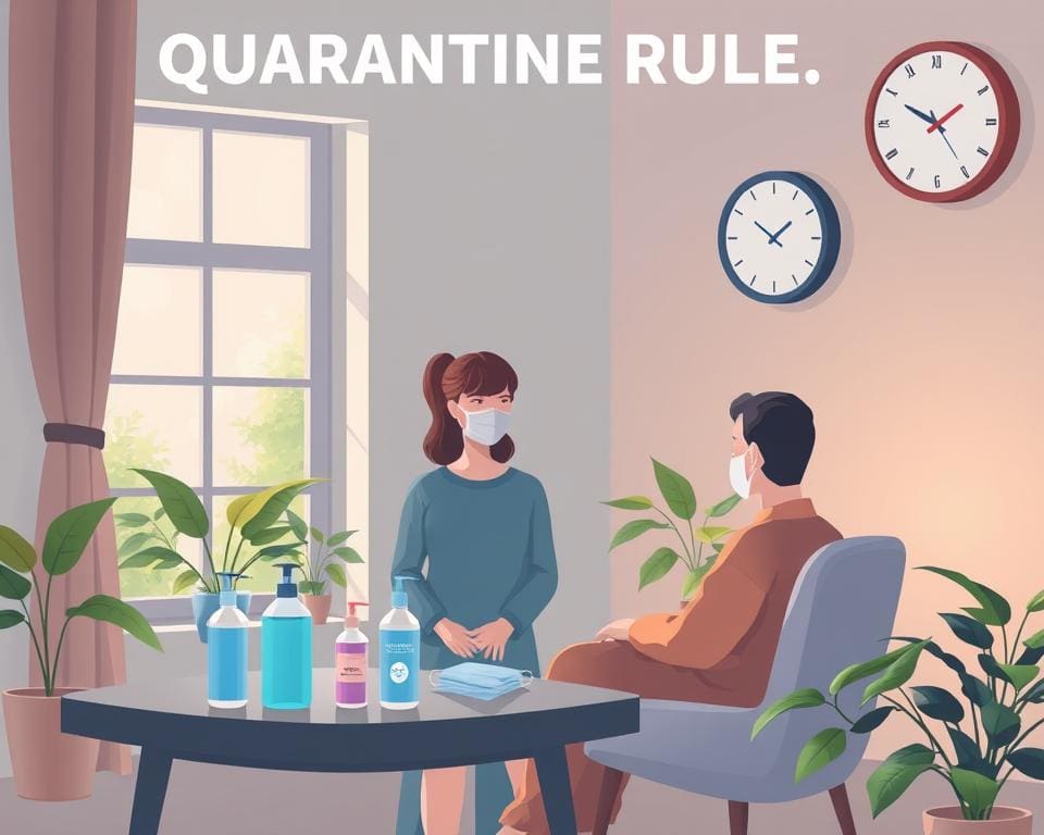 Quarantäne Regeln