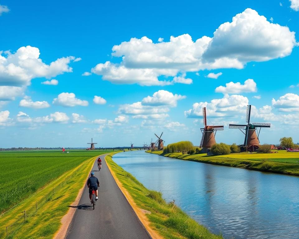 Radfahren entlang der niederländischen Flüsse: Von Amsterdam bis Rotterdam