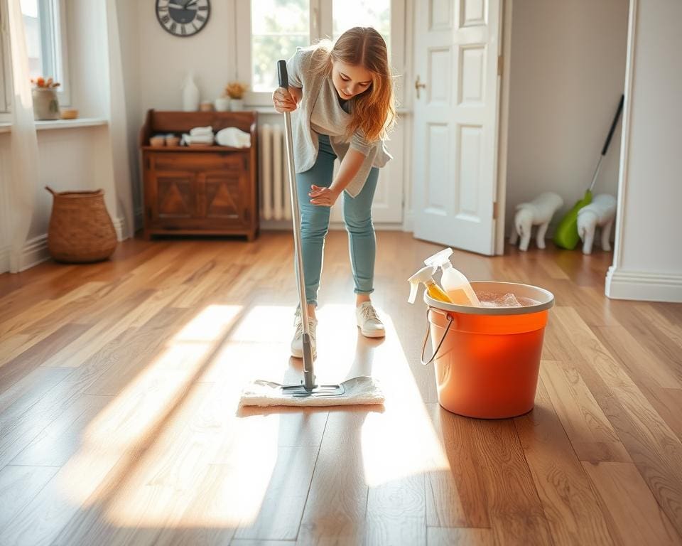 Schritt-für-Schritt-Tipps zur Reinigung von Holzböden