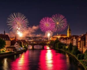 Spektakuläre Feuerwerkshows in Deutschland