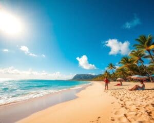 Strand und Sonne in Honolulu, Hawaii