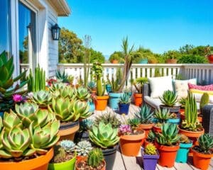 Sukkulenten arrangieren: Pflegeleichte Hingucker für Terrasse