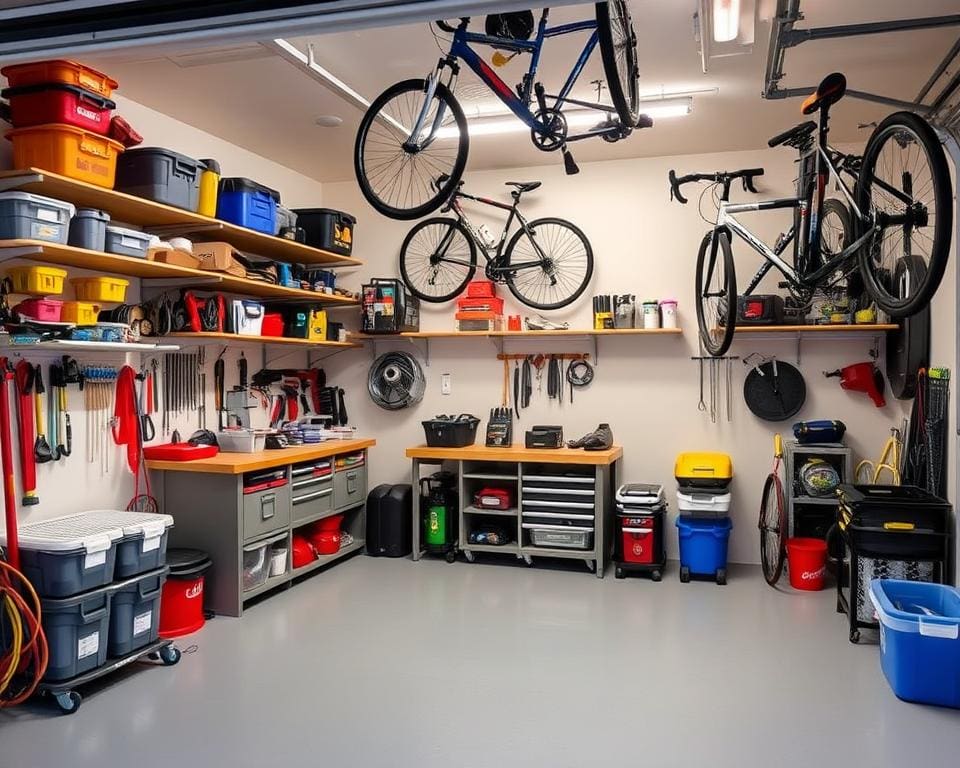 Tipps zur Garagenorganisation: Mehr Platz und Ordnung