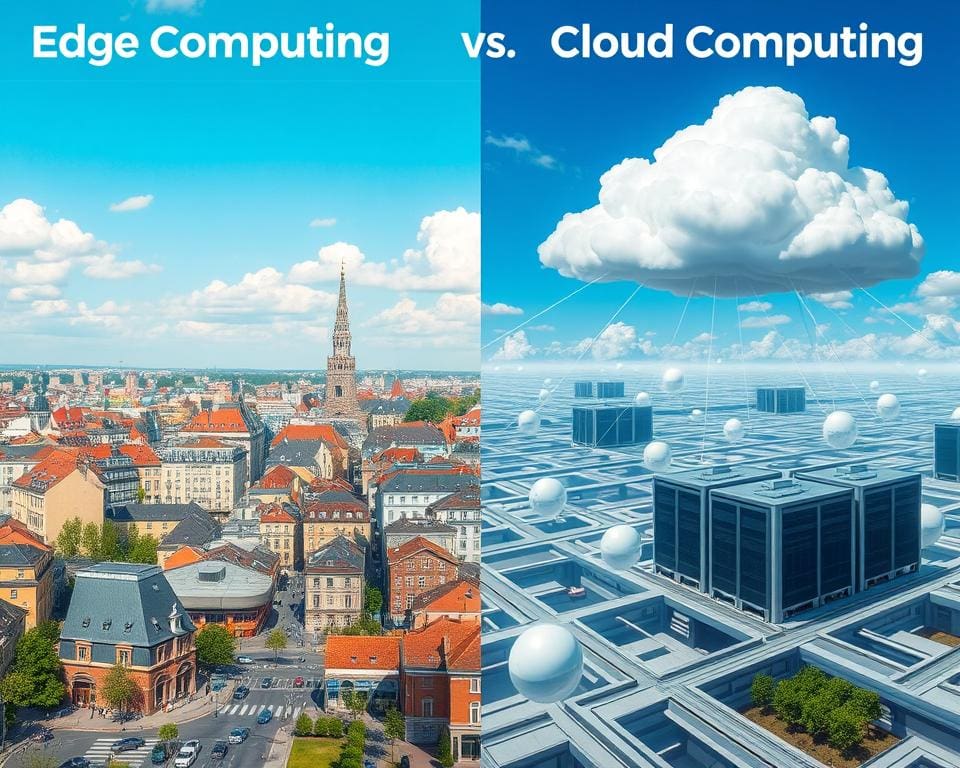 Unterschiede zwischen Edge und Cloud Computing