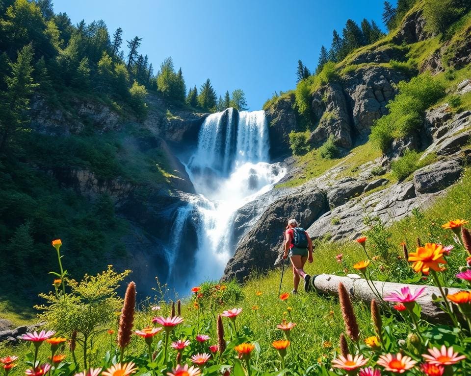 Wasserfälle Outdoor-Abenteuer