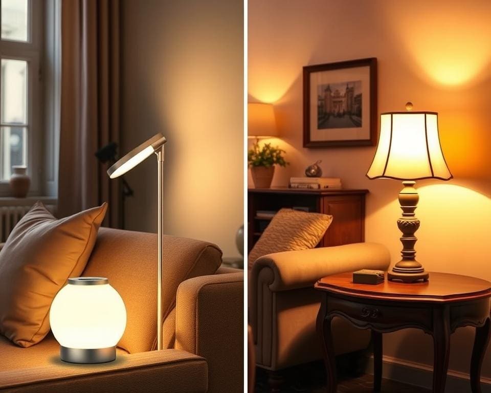 kabellose Lampen vs. traditionelle Lampen