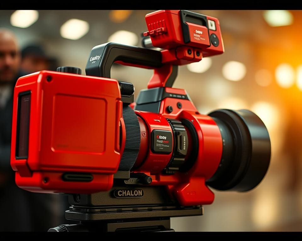 red camera