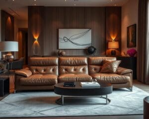 Design-Ledersofas von BoConcept: Luxus im Wohnzimmer