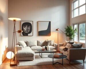 Designer-Stehlampen: Stilvolle Akzente im Wohnzimmer