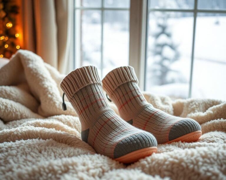 Elektrische Heizsocken für kalte Tage