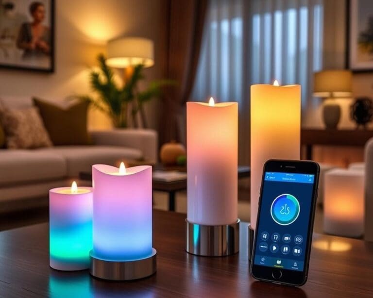 Elektronische Duftkerzen mit App-Steuerung