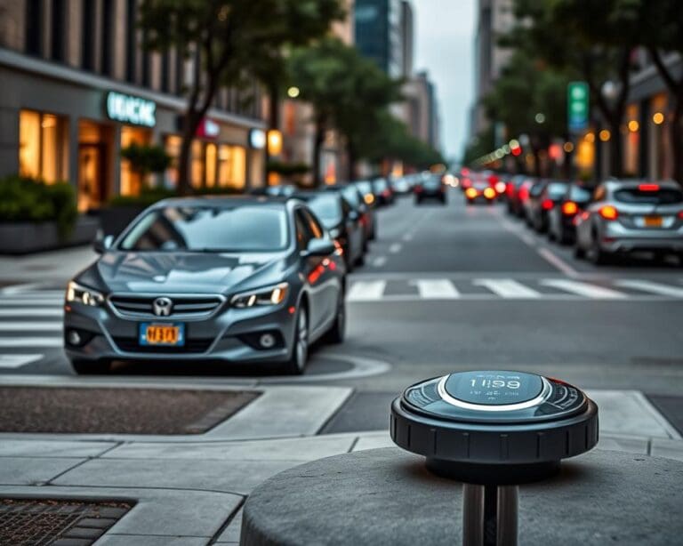 Elektronische Parkscheiben mit GPS