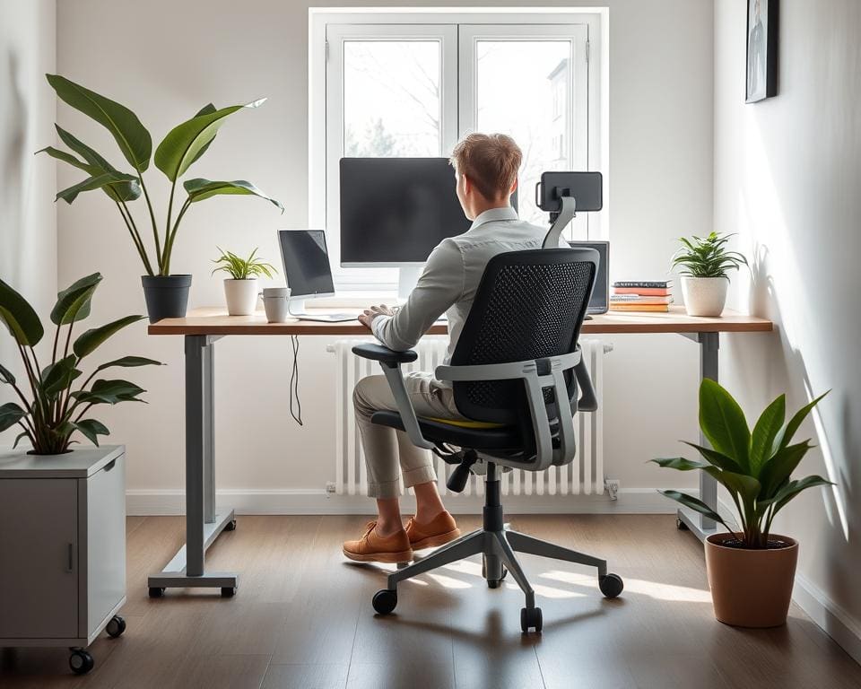 Ergonomie am Arbeitsplatz: Gesund arbeiten, Rücken entlasten