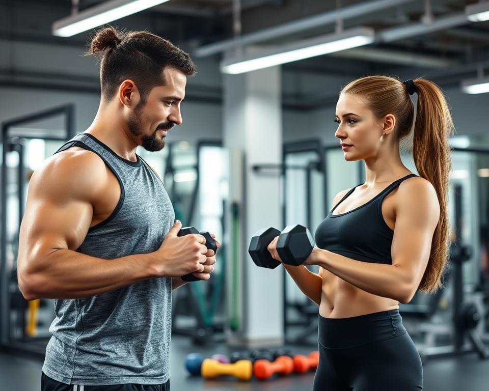 Fitnesscoach und besseres Training