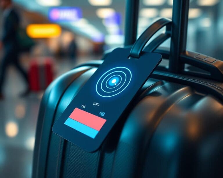 Intelligente Kofferanhänger mit Ortungsfunktion