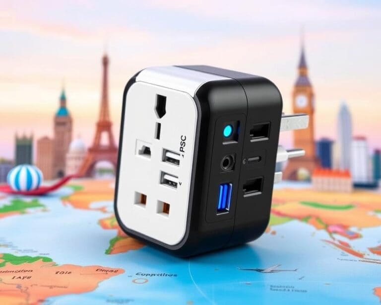 Intelligente Reiseadapter für weltweite Nutzung