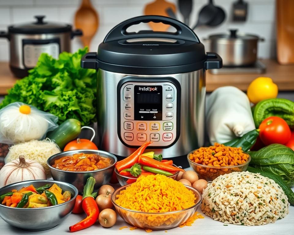 Kreative Rezeptideen Lagerung und Zubereitung in elektrischen Schnellkochtöpfen