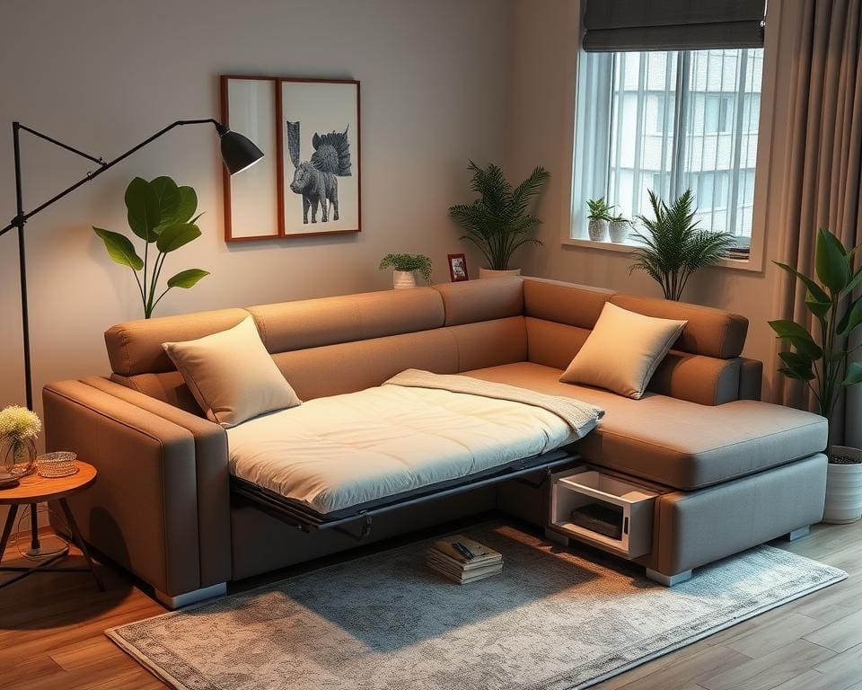 Multifunktionale Sofas von Innovation: Ideal für kleine Räume