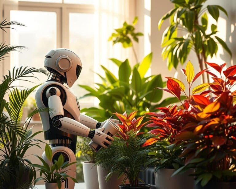 Roboter-Pflanzenpfleger für Innenräume