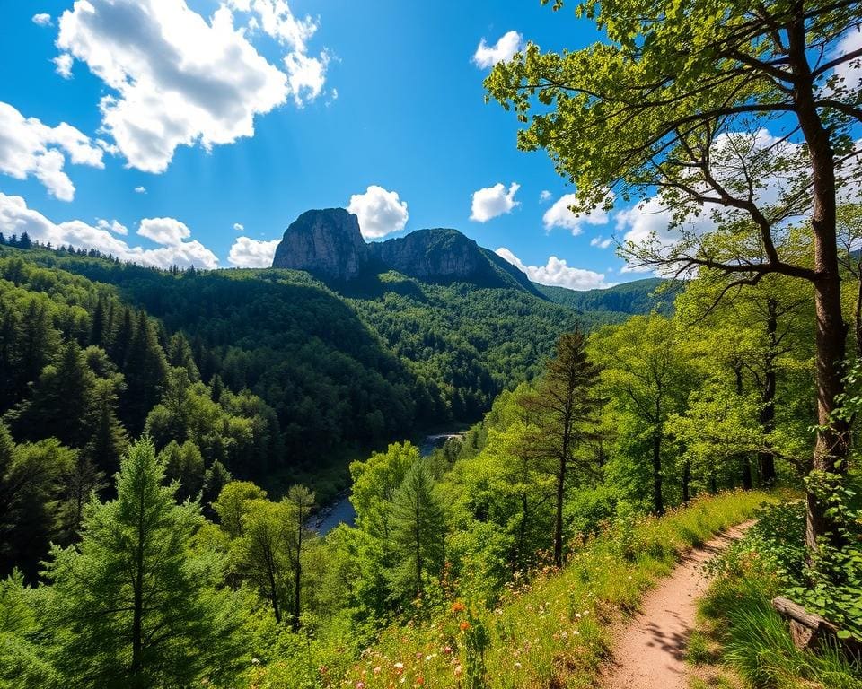 Schönheit der Luxemburgs Ardennen